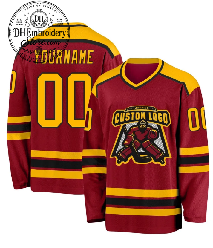 Custom hockey jerseys