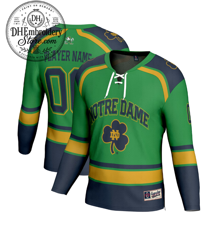 Notre dame hockey jersey