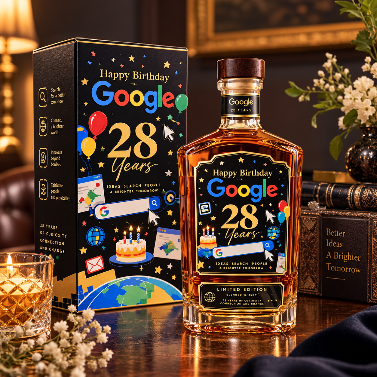Google 28th Anniversary Whisky